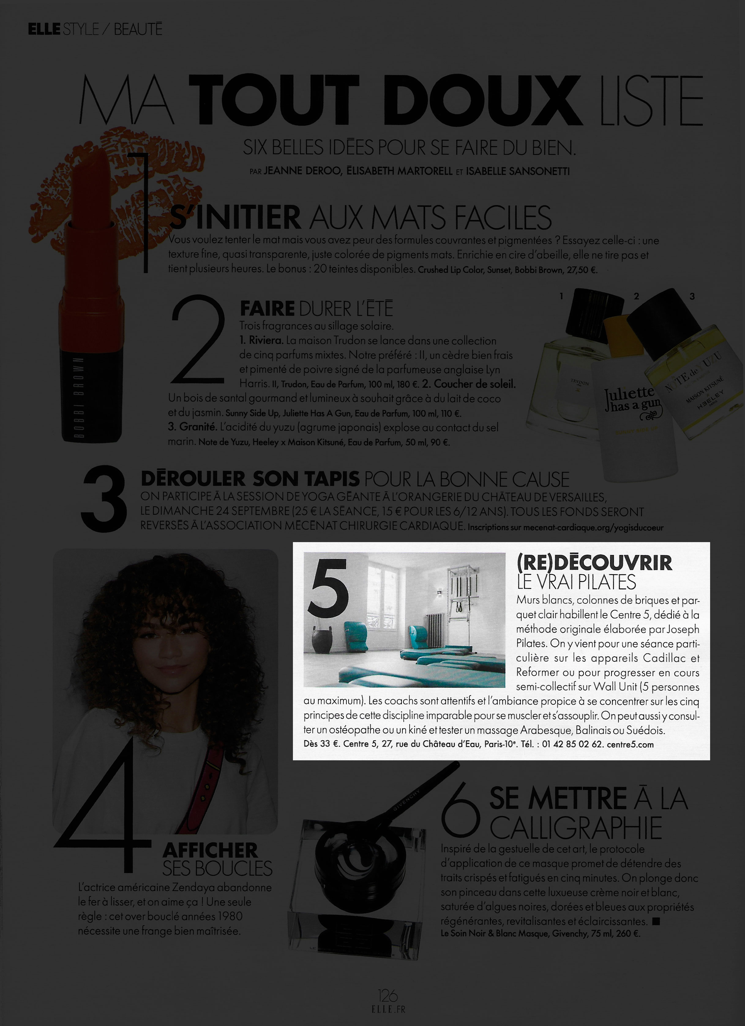 Centre 5 dans ELLE #2